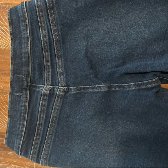 Express Dark Indigo Flare Jeans - Picture 5 of 7